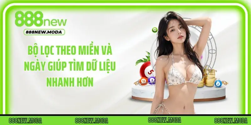 Bộ lọc theo miền và ngày giúp tìm dữ liệu nhanh hơn