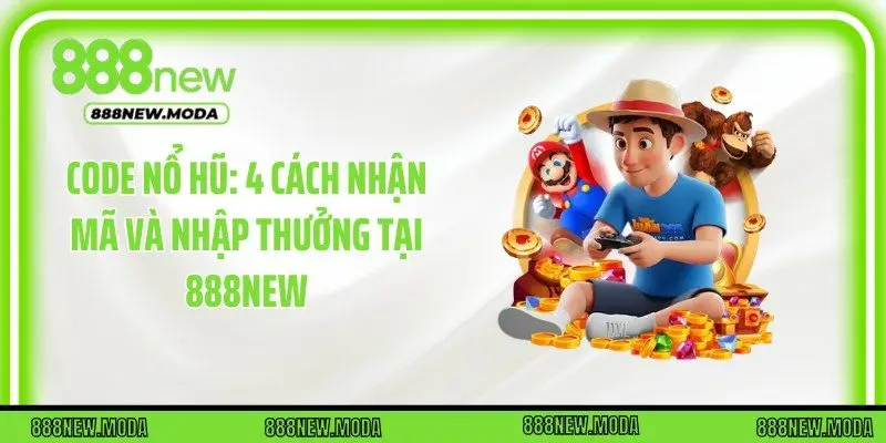 Code Nổ Hũ: 4 Cách Nhận Mã Và Nhập Thưởng Tại 888New